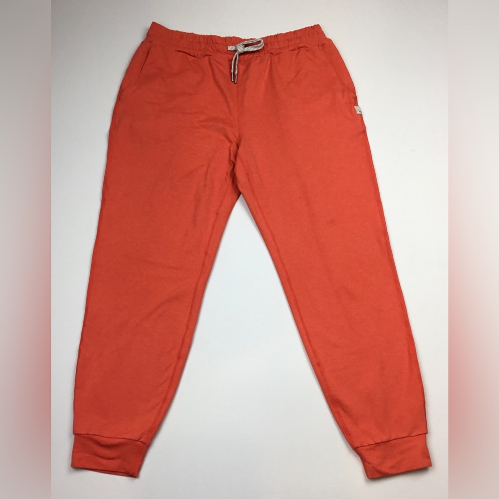 Vuori Performance Jogger Womens Small Marsala Heather Slim Fit Athleisure Pants